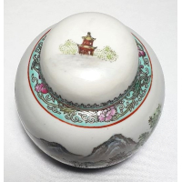 Chinese gemberpot met deksel